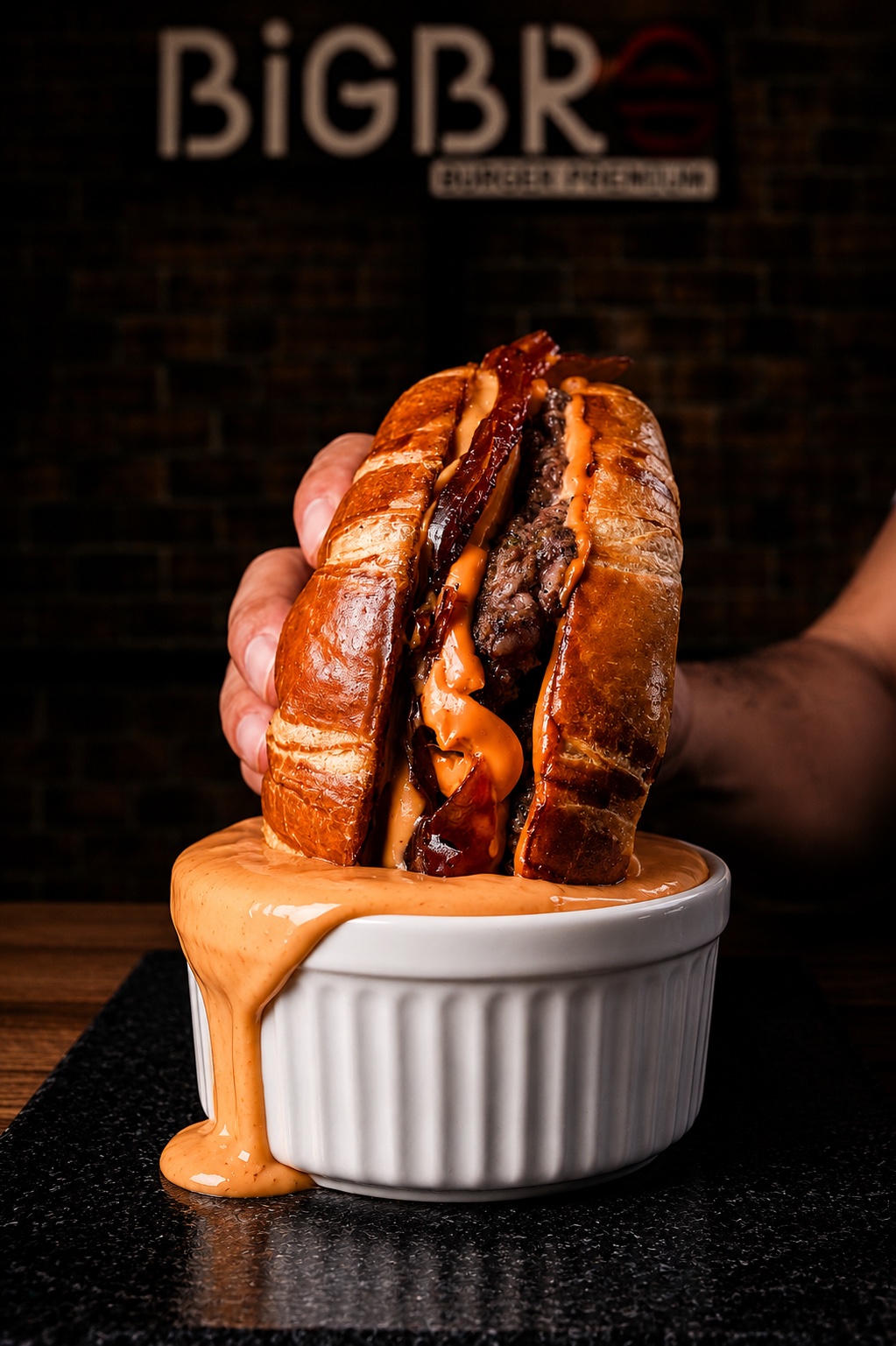 Croissant Burger