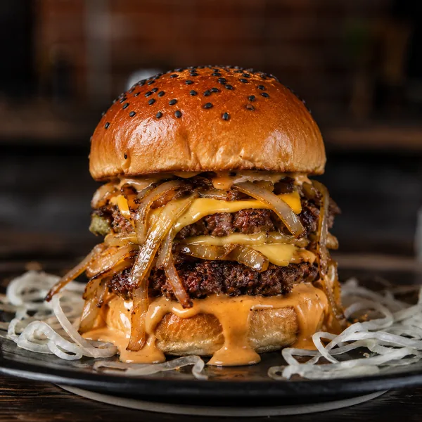 Triple Okla Burger